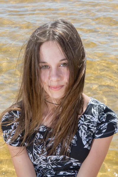 Teen girl, so pretty teenager — Stock Photo, Image