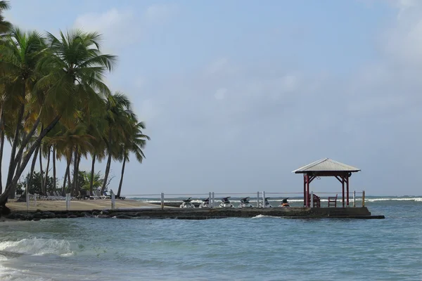 Na praia — Fotografia de Stock