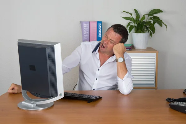 Homem no trabalho — Fotografia de Stock