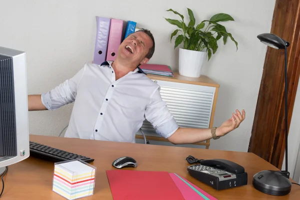 Homem no trabalho — Fotografia de Stock