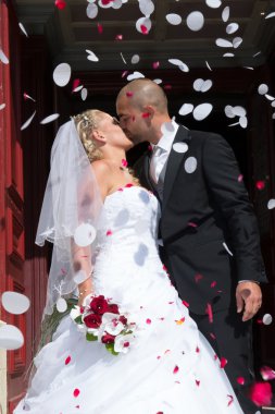 Büyüleyici Düğün çifti