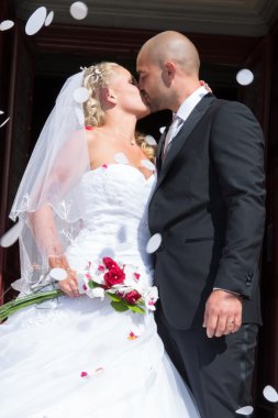 Büyüleyici Düğün çifti