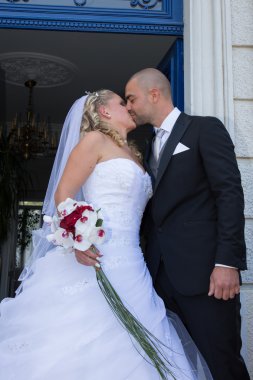 Büyüleyici Düğün çifti