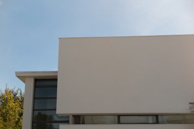 Cityscape modern kurumsal mimari ofis binalarla