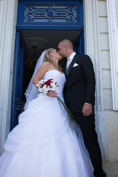 Casados apaixonados, felizes juntos — Fotografia de Stock