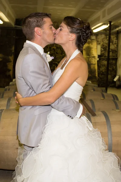 Pareja feliz boda — Foto de Stock