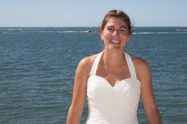 Çok hoş ve güzel kadın mutlu ve yalnız