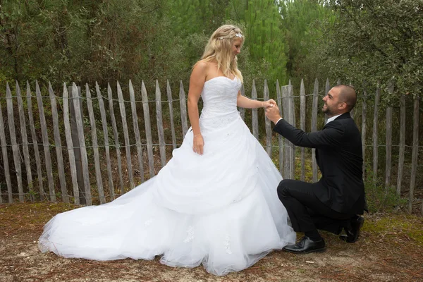 Casal lindo — Fotografia de Stock