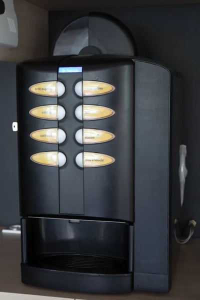 Black vending Machine of drinks