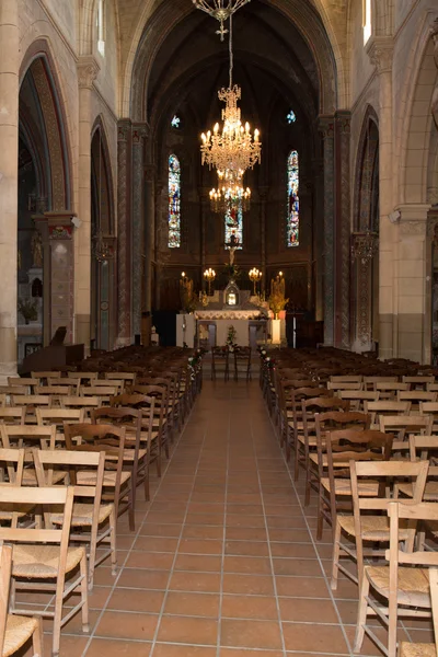 L'interno di una bella chiesa — Foto Stock