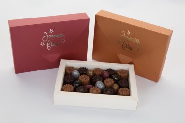 Kutu Noel gün çikolata şekerleme