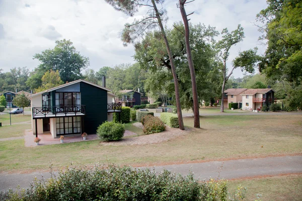 Vista Del Exterior Una Hermosa Casa Moderna — Foto de Stock