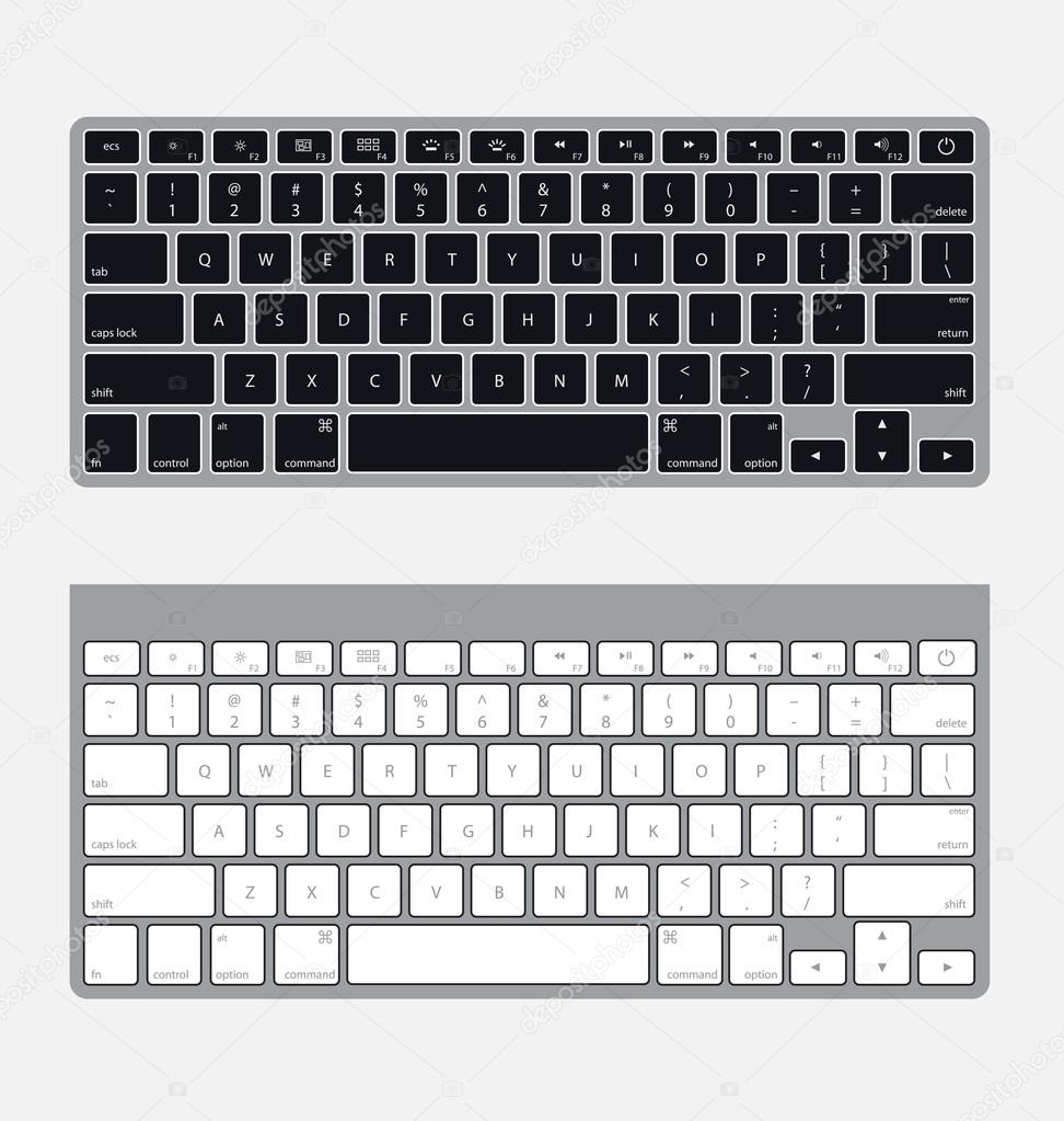 Two Vector Keyboards