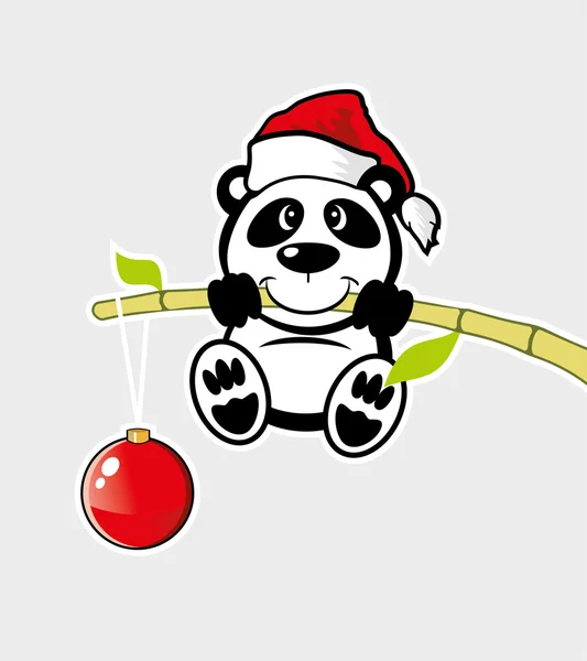 Cartoon dier Panda — Stockvector