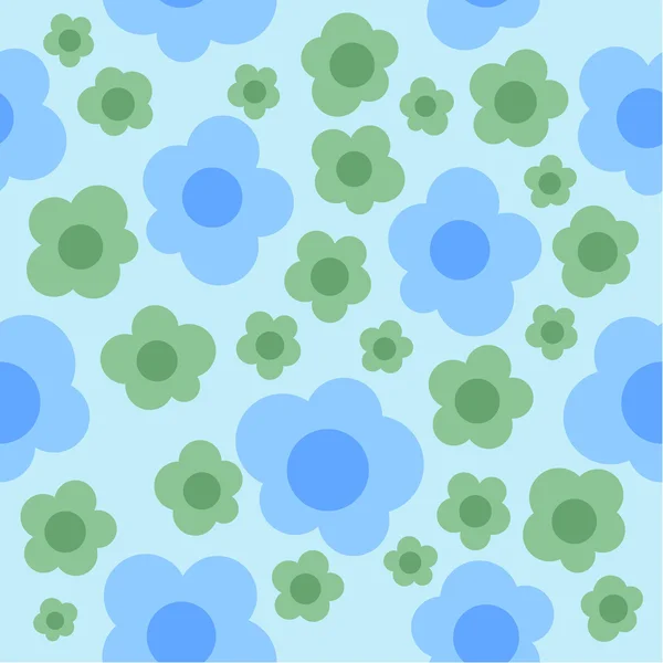 Ornement floral motif sans couture — Image vectorielle