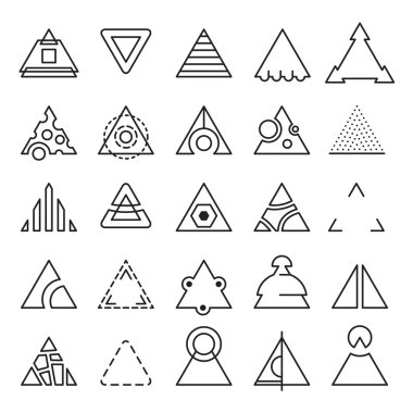 Download Triangle Experimental Icons Free Vector Eps Cdr Ai Svg Vector Illustration Graphic Art