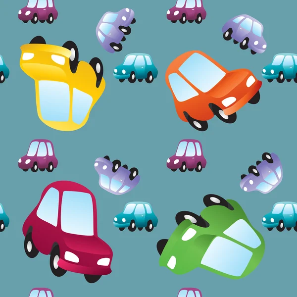 Jouets pour bébé voitures — Image vectorielle