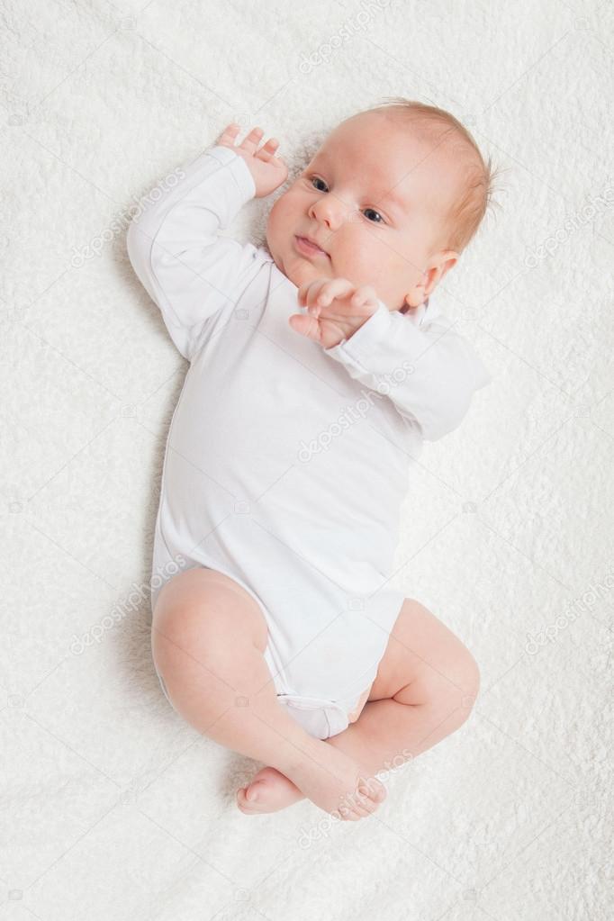 baby white romper