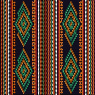 Doymuş renklerin şans ve zenginliği çektiği Asya halkları ve ülkelerinin geleneksel bir süsü. Giysiler için kumaşlara işlenmiş kadın halıları. Nakış desenleri. 