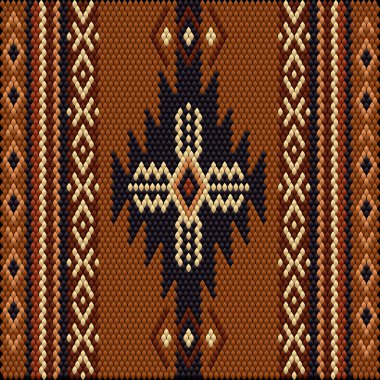 Doymuş renklerin şans ve zenginliği çektiği Asya halkları ve ülkelerinin geleneksel bir süsü. Giysiler için kumaşlara işlenmiş kadın halıları. Nakış desenleri. 