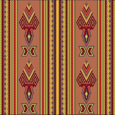 Doymuş renklerin şans ve zenginliği çektiği Asya halkları ve ülkelerinin geleneksel bir süsü. Giysiler için kumaşlara işlenmiş kadın halıları. Nakış desenleri. 