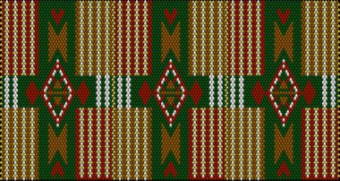  Latin Amerika 'daki insanların ve ülkelerin geleneksel bir süsü. Zengin renklerin dikkat ve zenginlik çektiği bir yer. Giysiler için kumaşlara işlenmiş kadın halıları. Nakışlar.