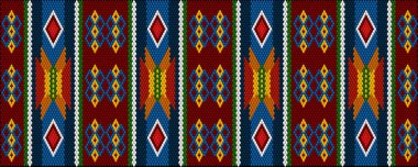 Doymuş renklerin şans ve zenginliği çektiği Asya halkları ve ülkelerinin geleneksel bir süsü. Giysiler için kumaşlara işlenmiş kadın halıları. Nakış desenleri. 
