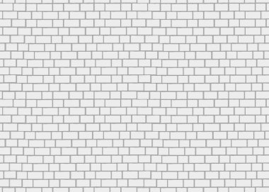 Gerçekçi tuğla duvar. 3D sorunsuz arka plan.