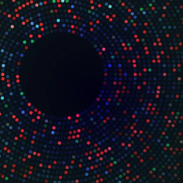 Vektor pozadí červené polotónů. červený kruh ze polotónů. 10 eps — Stockový vektor