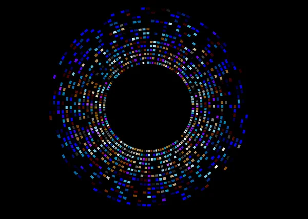 Esempio astratto di impronte digitali del DNA — Vettoriale Stock