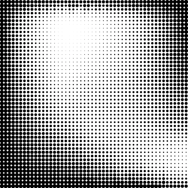 Fondo de medio tono.Marco de puntos de medio tono.Ilustración vectorial abstracta. Patrón de textura para el diseño de ruido . — Archivo Imágenes Vectoriales