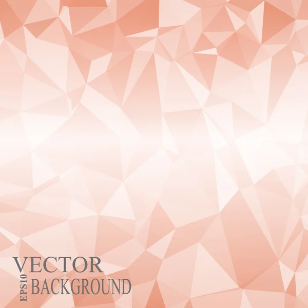 Triangolo astratto sfondo geometrico, illustrazione vettoriale EPS10 — Vettoriale Stock