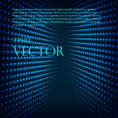 sanal teknoloji vektör arka plan. EPS 10.