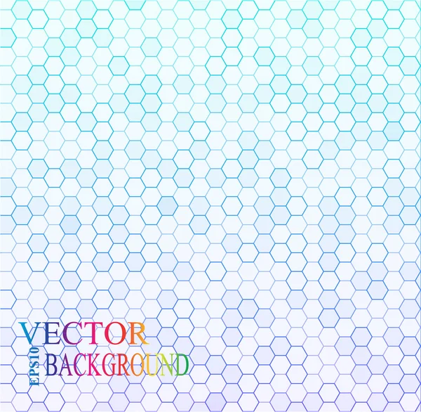 Seamless texture gray hex grid. Vector Illustration. — Stock Vector