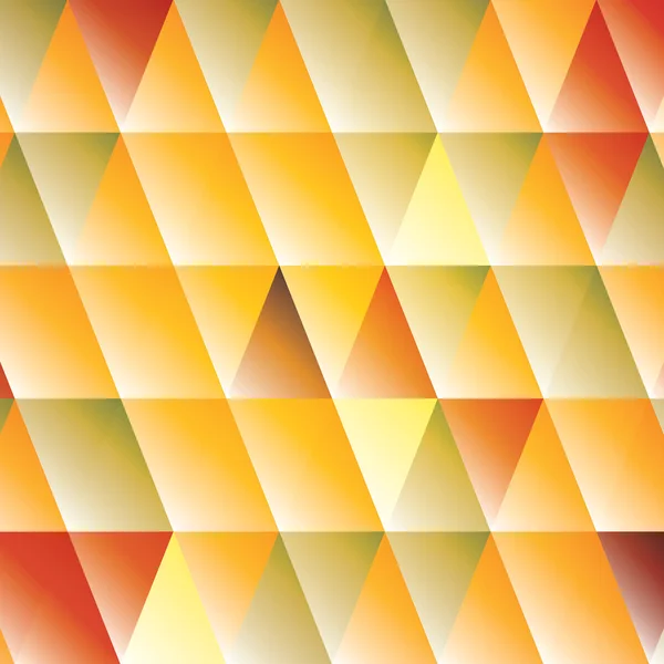 Latar belakang warna segitiga abstrak pada musim gugur - Stok Vektor