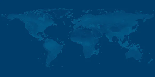 Map of the world on dark blue  background vector — Stock Vector