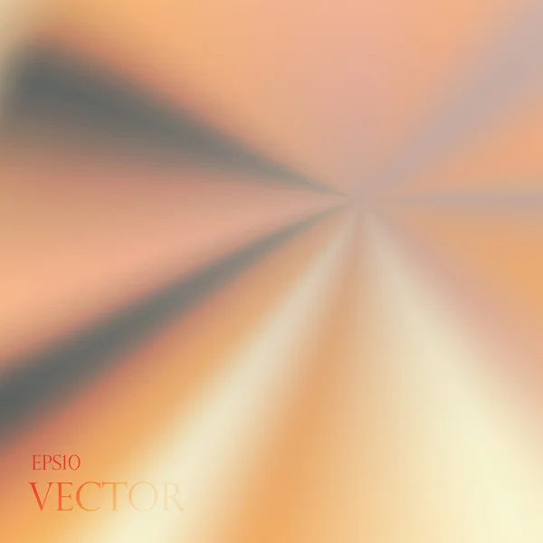 Желто-оранжевый свет вспыхивает с центром в правом верхнем углу . — стоковый вектор