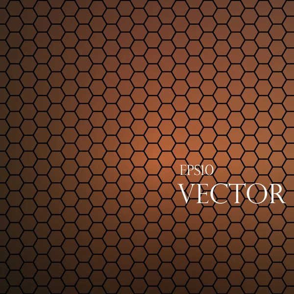 Hexagonal pattern vector — Stock Vector