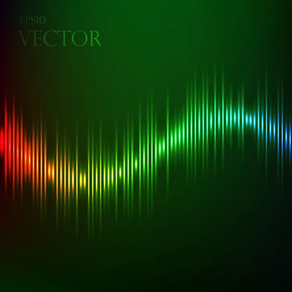 Equalizer Hintergrund. Vektor eps10. — Stockvektor