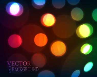 Odaklanmamış noel ışıkları