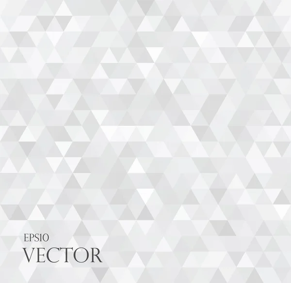 Moderna vita abstrakt bakgrund med trianglar — Stock vektor