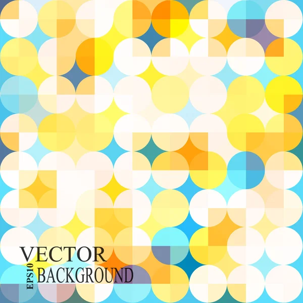 Colorful seamless geometric pattern — Stock Vector