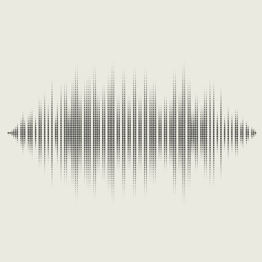 Vector sound waves set. Audio equalizer technology, pulse musical. Vector illustration clipart