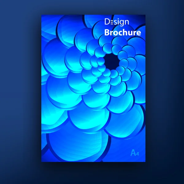 Vektor Broschüre Booklet Cover Design Templates Sammlung — Stockvektor