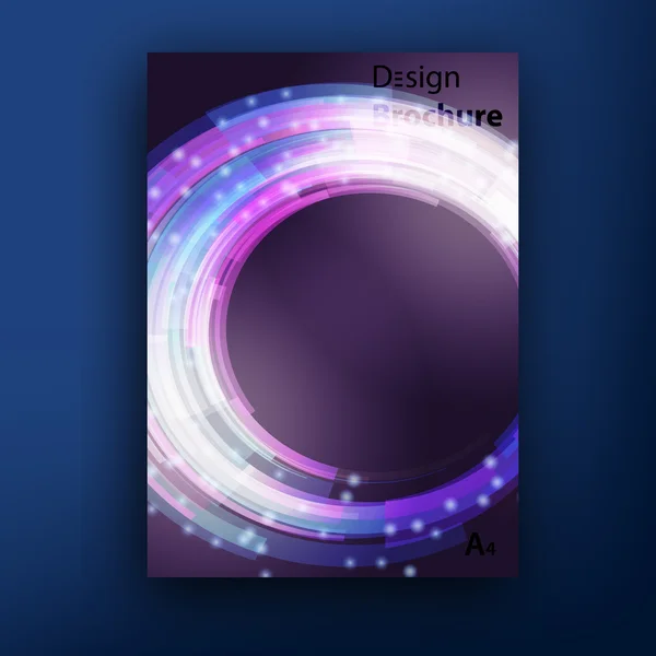 Vector brochure booklet cover design templates collection — Stock Vector