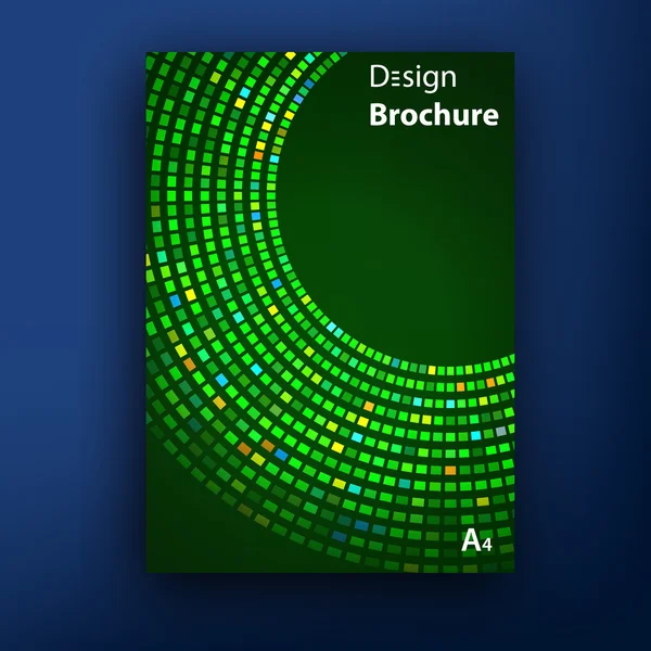 Vector brochure booklet cover design templates collection — Stock Vector