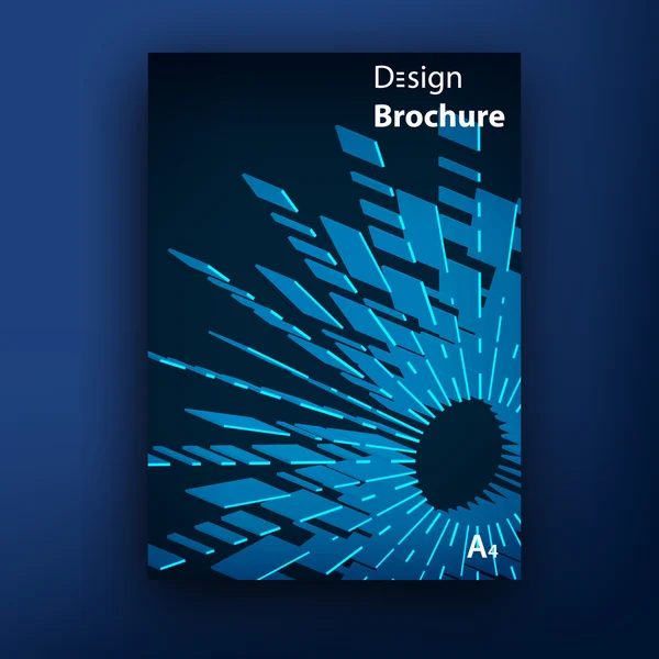 Vektor Broschüre Booklet Cover Design Templates Sammlung — Stockvektor