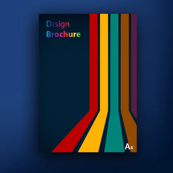 Vektorové brožura brožury obal design šablony kolekce — Stockový vektor