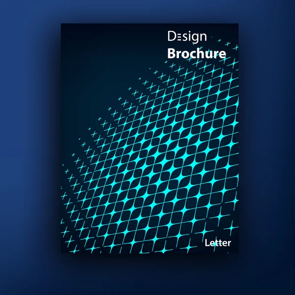 Vector brochure boekje dekking ontwerp templates-collectie A4 — Stockvector