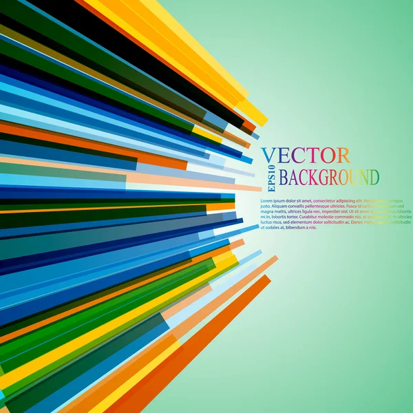 Movendo fundo abstrato colorido — Vetor de Stock